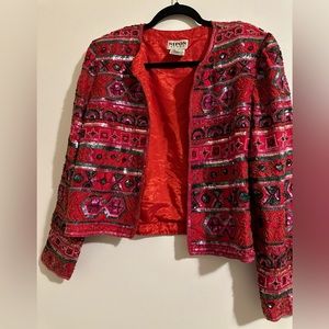 Vintage Sequin Blazer